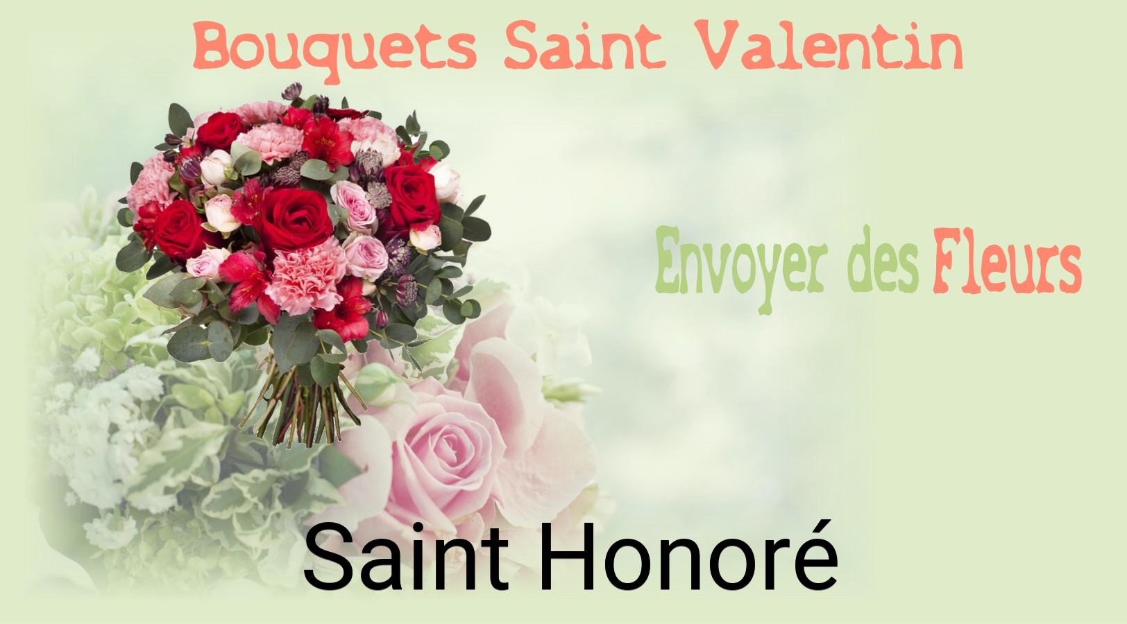 Roses de Saint-Valentin livrées à Saint-Honoré
